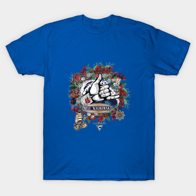 Mele Kalikimaka-(Merry Christmas) T-Shirt by i4ni Studio